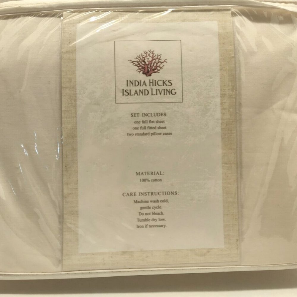 India Hicks Island Living  NEW 100% Cotton